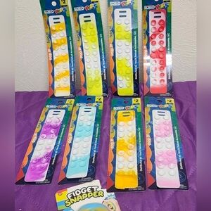 ALL 9 NEW Fidget Snapper Stocking Stuffers